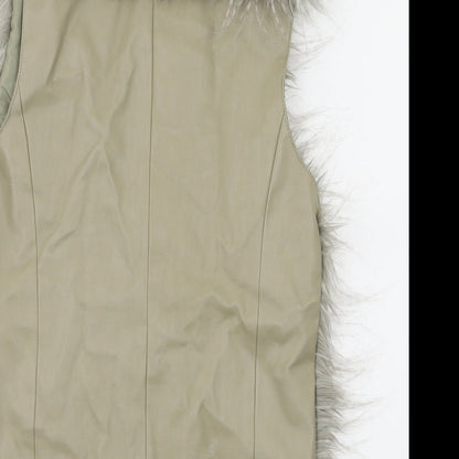 Kylie Girls Grey   Gilet Jacket Size 13 Years