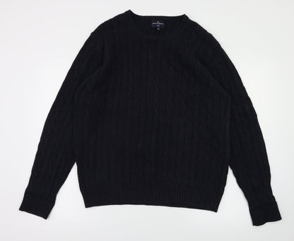 Blue Harbour Mens Blue   Pullover Jumper Size M