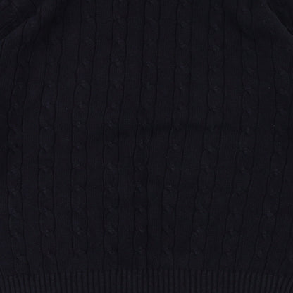 Blue Harbour Mens Blue   Pullover Jumper Size M