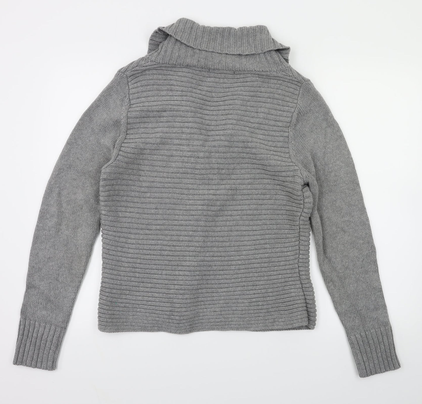 m&s Womens Grey   Cardigan Jumper Size 14
