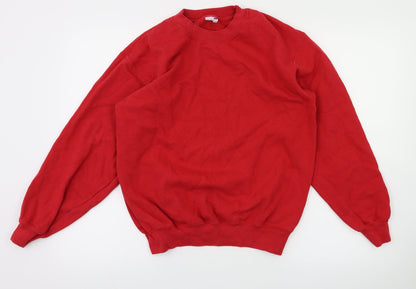 Preworn Womens Red   Pullover Jumper Size S