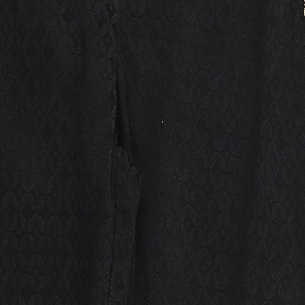 George Womens Grey Argyle/Diamond  Trousers  Size 16 L27 in