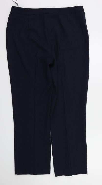 payapa Womens Blue   Trousers  Size 14 L28 in