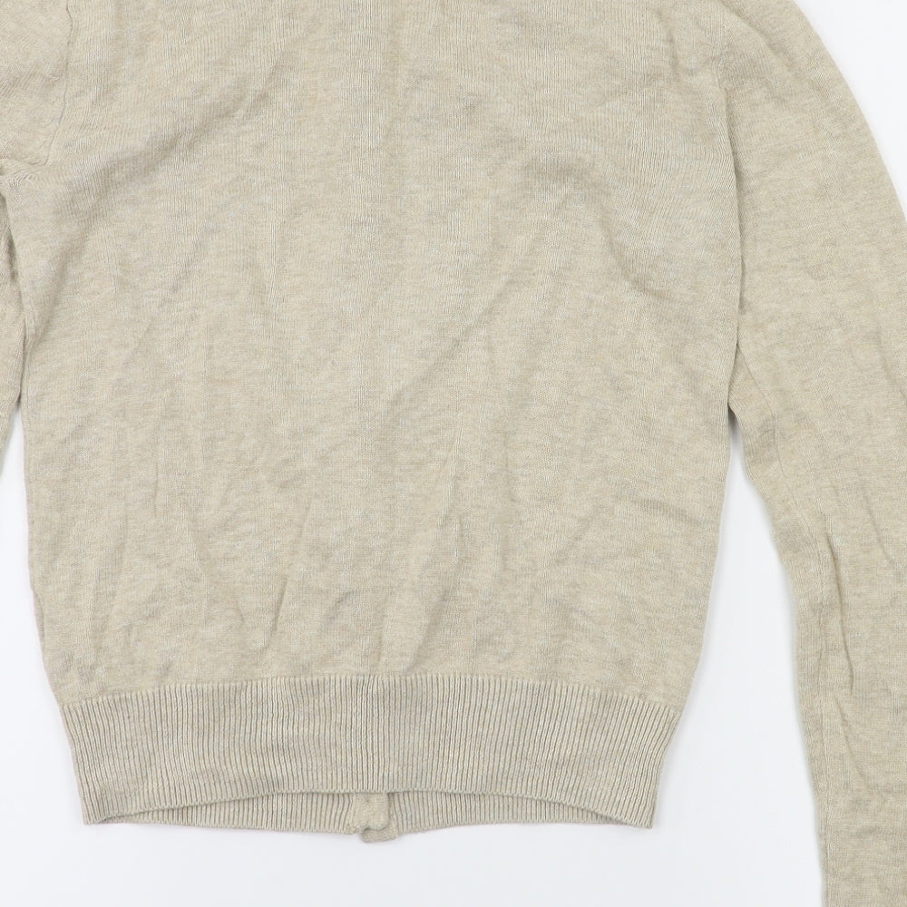 H&M Womens Beige   Cardigan Jumper Size XS