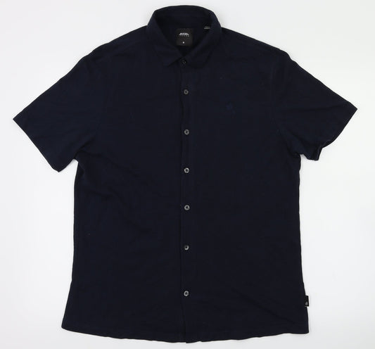 Burton Mens Blue    Polo Size M