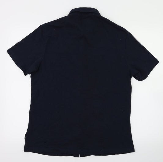 Burton Mens Blue    Polo Size M