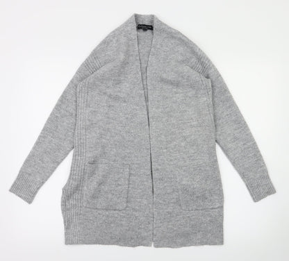 F&F Womens Grey   Cardigan Jumper Size 8