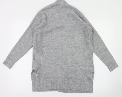 F&F Womens Grey   Cardigan Jumper Size 8