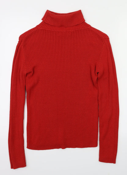 Debbie Morgan Womens Red   Pullover Jumper Size M