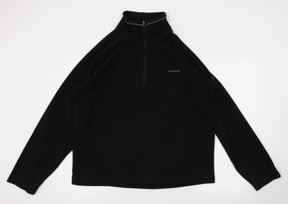 Mens UK Size L Craghoppers Black Pullover Hoodie