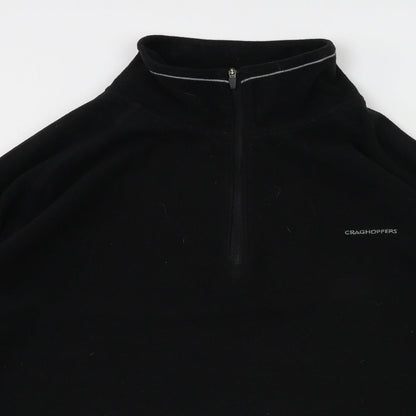 Mens UK Size L Craghoppers Black Pullover Hoodie
