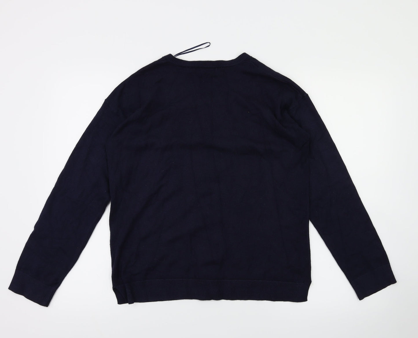 Preworn Womens Blue   Cardigan Jumper Size M