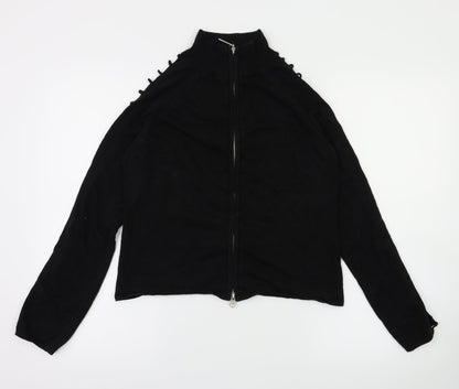 influence Womens Black   Full Zip Jumper Size L