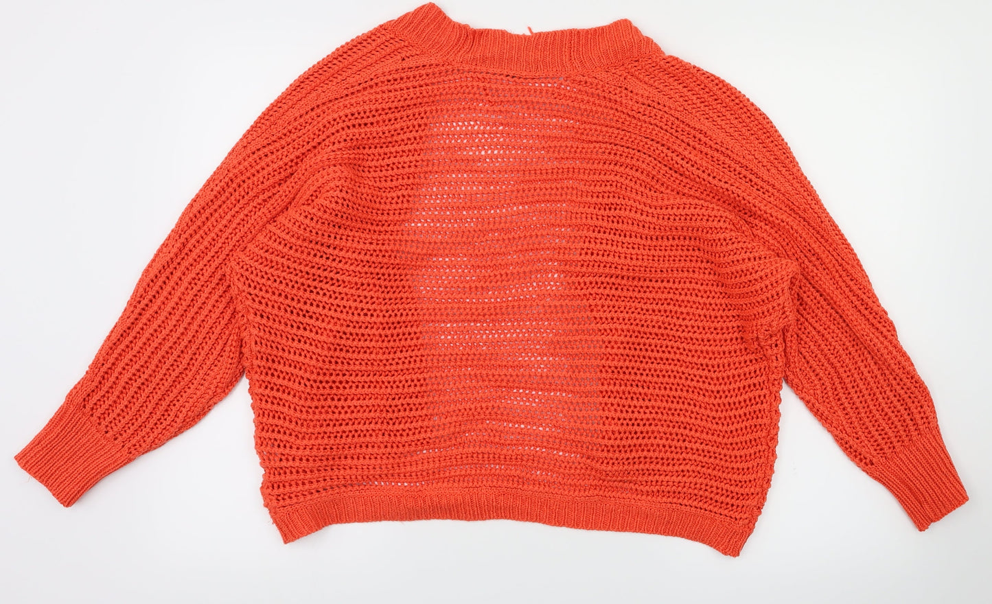 F&F Womens Red   Cardigan Jumper Size 10