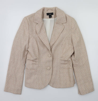 Womens UK Size 10 H&M Pink Jacket