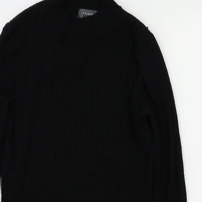 Primark Womens Black   Basic T-Shirt Size 12