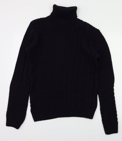 River Island Womens Blue   Pullover Jumper Size S