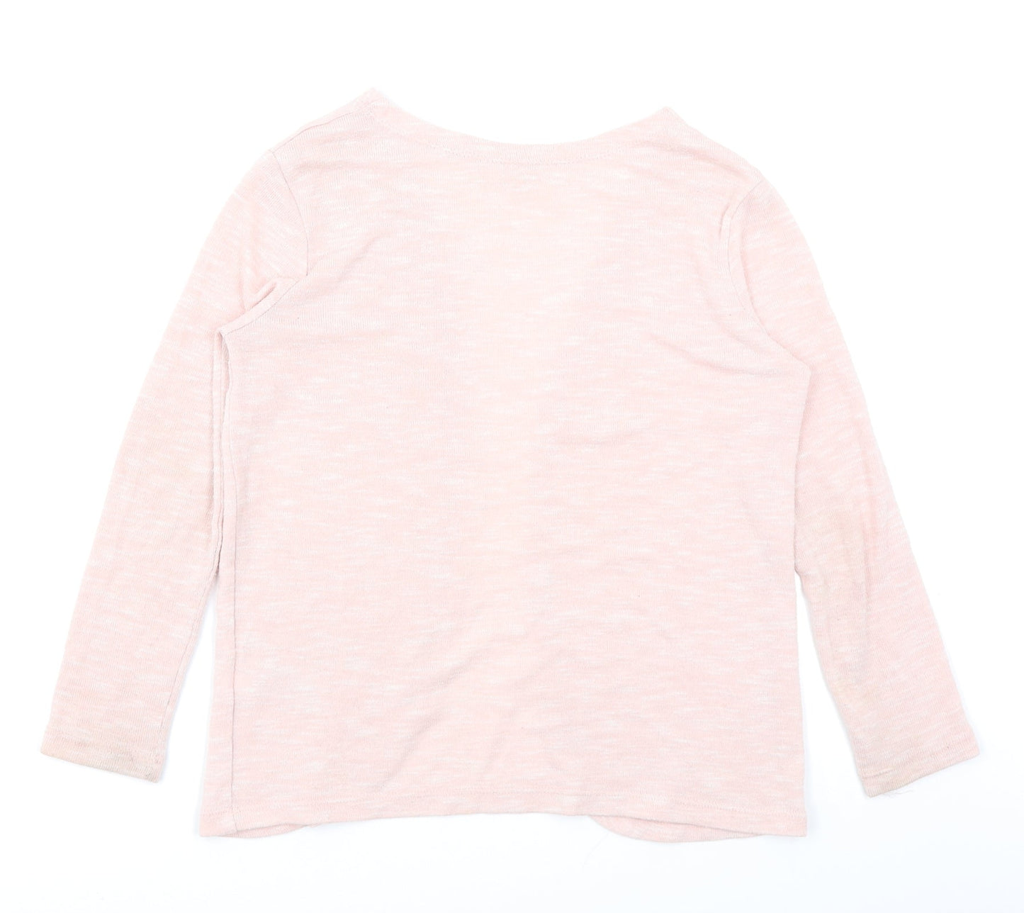 YD Girls Pink   Cardigan Jumper Size 9-10 Years