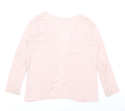 YD Girls Pink   Cardigan Jumper Size 9-10 Years