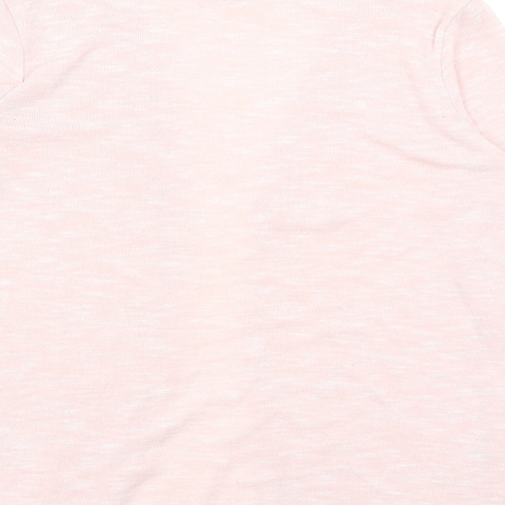 YD Girls Pink   Cardigan Jumper Size 9-10 Years