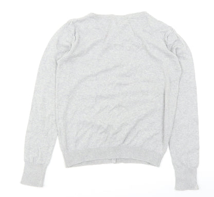 Primark Womens Grey   Cardigan Jumper Size XS