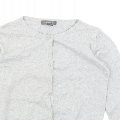 Primark Womens Grey   Cardigan Jumper Size XS