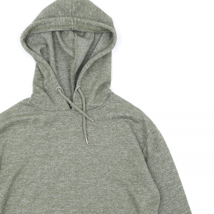Primark Womens Green   Pullover Hoodie Size 2XS  - Cropped
