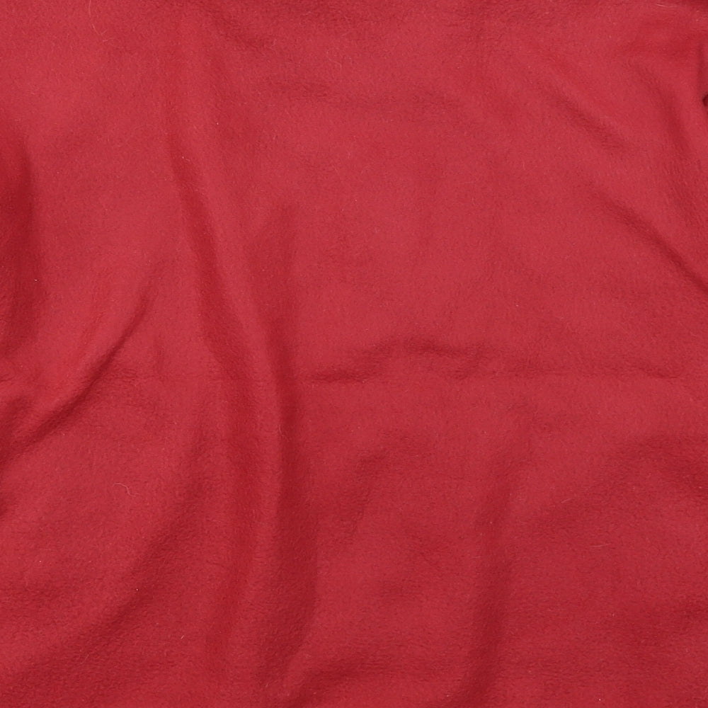 Anne De Lancay Womens Red   Full Zip Sweatshirt Size M