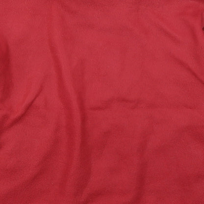 Anne De Lancay Womens Red   Full Zip Sweatshirt Size M
