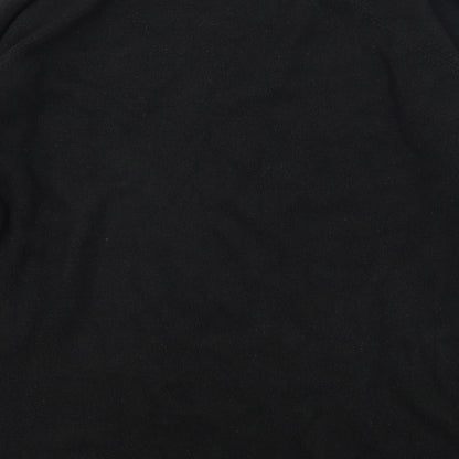 Peacocks Womens Black  Knit Pullover Jumper Size L
