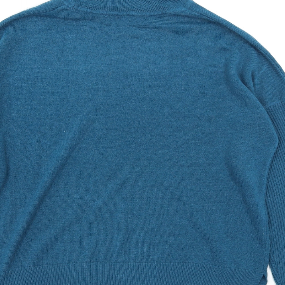 Next Womens Blue   Pullover Jumper Size M