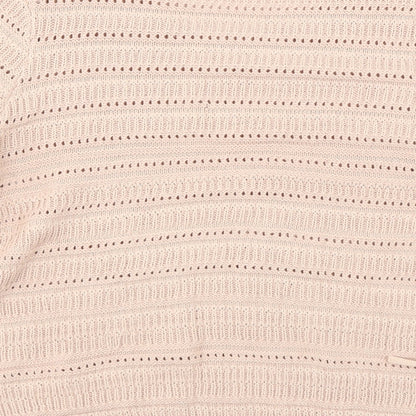 George Womens Pink   Pullover Jumper Size 14  - side slits