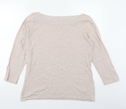 Next Womens Pink   Pullover Jumper Size 14