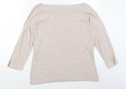 Next Womens Pink   Pullover Jumper Size 14