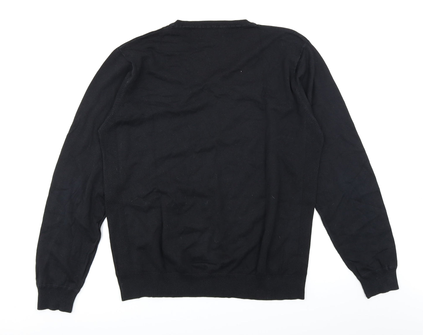 NEXT Mens Black   Pullover Jumper Size L