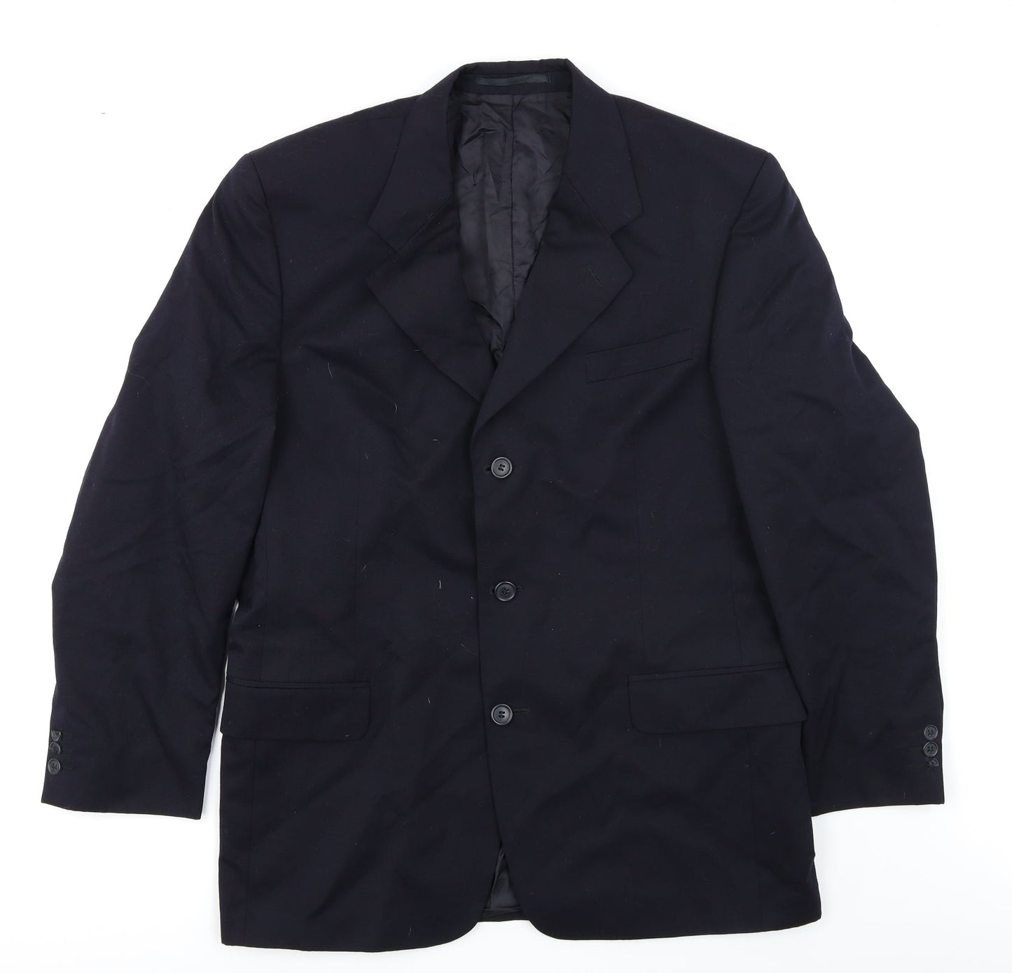 Mens UK Size 40 NEXT Regular Black Suit Jacket
