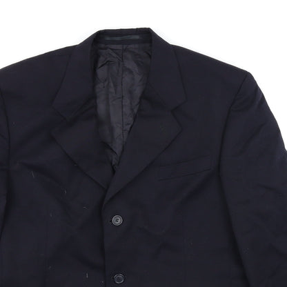 Mens UK Size 40 NEXT Regular Black Suit Jacket