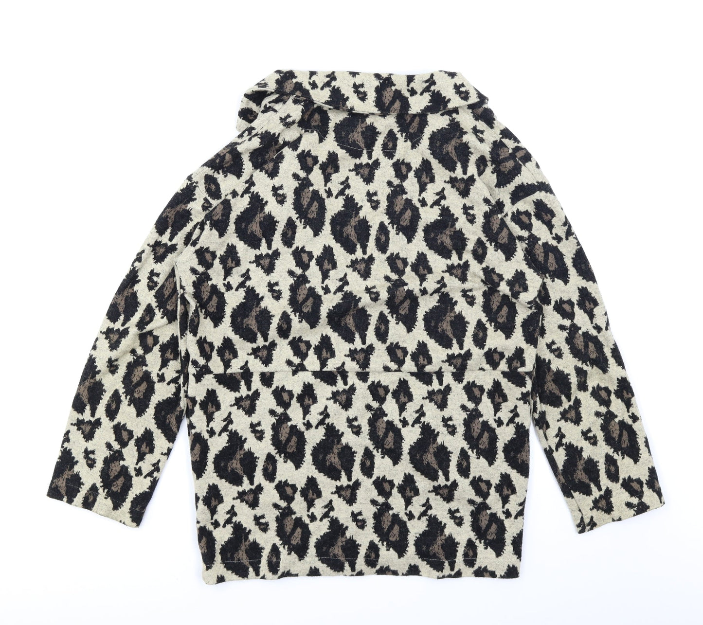 NEXT Girls Brown Animal Print  Jacket  Size 12 Years