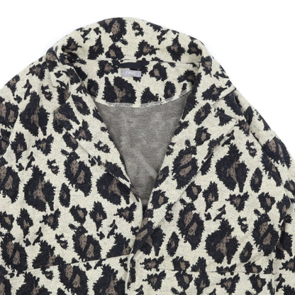 NEXT Girls Brown Animal Print  Jacket  Size 12 Years