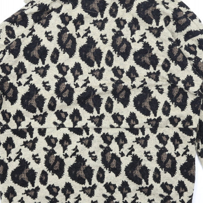NEXT Girls Brown Animal Print  Jacket  Size 12 Years