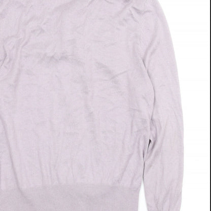 Linea Womens Purple   Cardigan Jumper Size 2XL