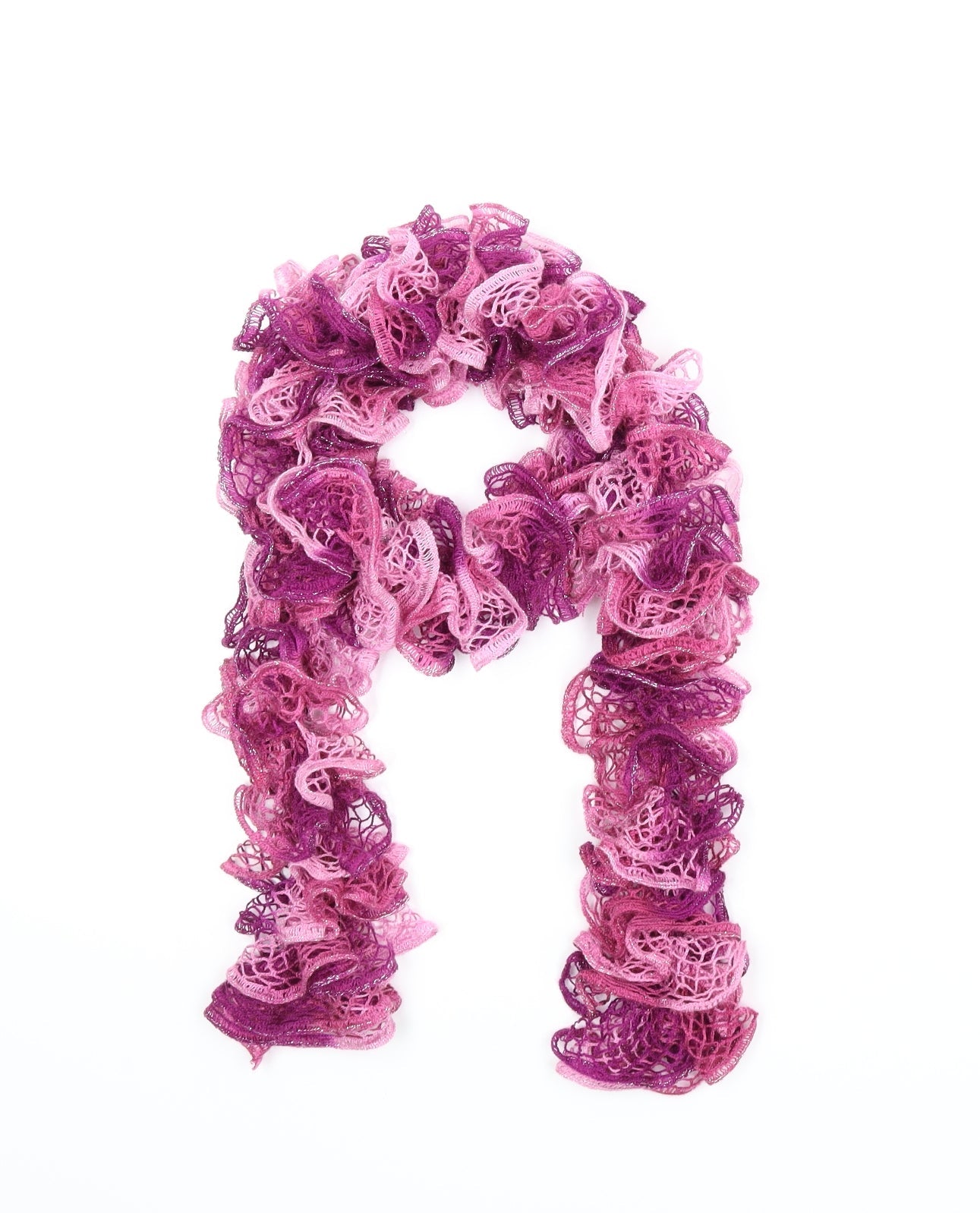 Preworn Womens Purple    Scarf
