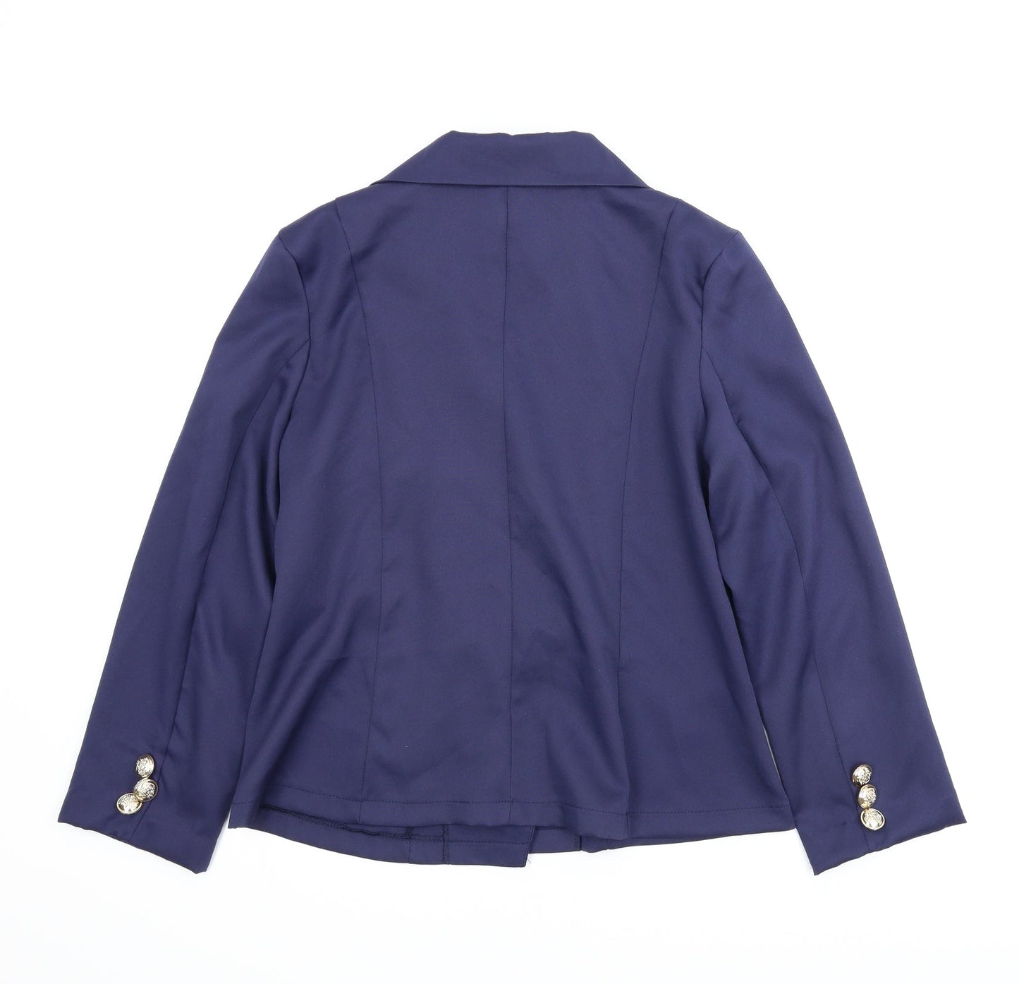 Womens UK Size L Preworn Blue Jacket