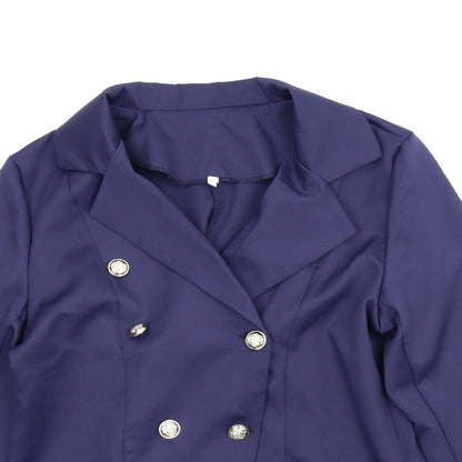 Womens UK Size L Preworn Blue Jacket