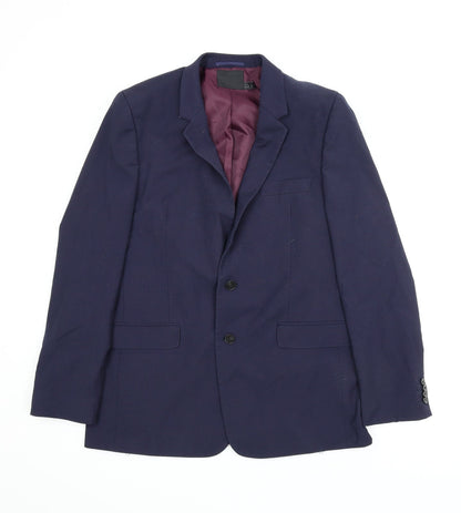 ASOS Mens Blue   Jacket Suit Jacket Size 42