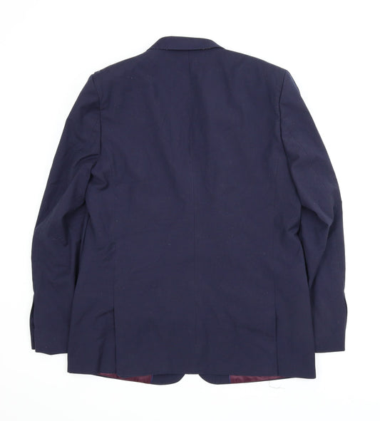 ASOS Mens Blue   Jacket Suit Jacket Size 42