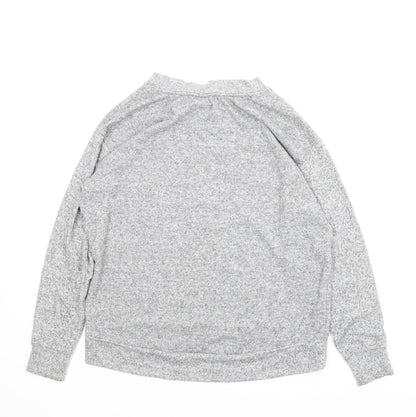H&M Womens Grey   Pullover Jumper Size S