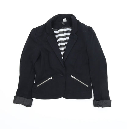 Divided Womens Black   Jacket  Size 12