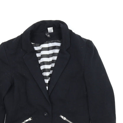 Divided Womens Black   Jacket  Size 12