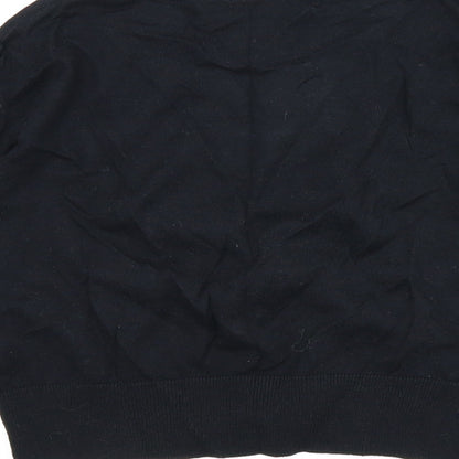 M&S Womens Black   Cardigan Jumper Size 12